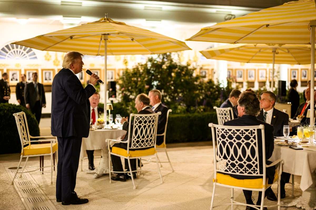 President Donald J. Trump hosts a Rose Garden Dinner for America’s hunters and fishermen while announcing new Executive Orders, Thursday, September 17, 2026. (Official White House Photo by Joyce N. Boghosian)
