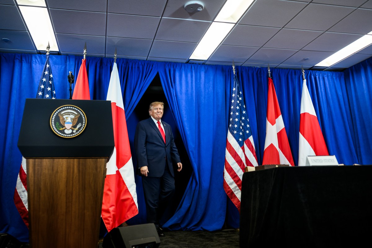 President Donald J. Trump participates in a trilateral signing ceremony with Prime Minister Mette Frederiksen of Denmark and Prime Minister Jans-Frederik Nielsen of Greenland, Tuesday, September 22, 2026, at United Nations Headquarters in New York City. (Official White House Photo by Daniel Torok)