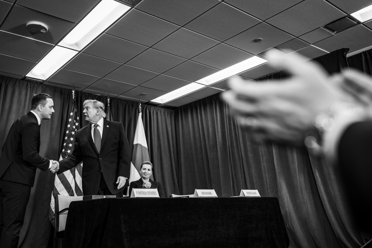 President Donald J. Trump participates in a trilateral signing ceremony with Prime Minister Mette Frederiksen of Denmark and Prime Minister Jans-Frederik Nielsen of Greenland, Tuesday, September 22, 2026, at United Nations Headquarters in New York City. (Official White House Photo by Daniel Torok)