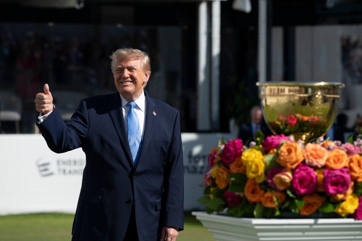 President Donald J. Trump attends the President’s Cup Official Ceremony on Sunday, September 27, 2026, at Medinah Country Club in Medinah, Illinois. (Official White House photo by Joyce N. Boghosian)