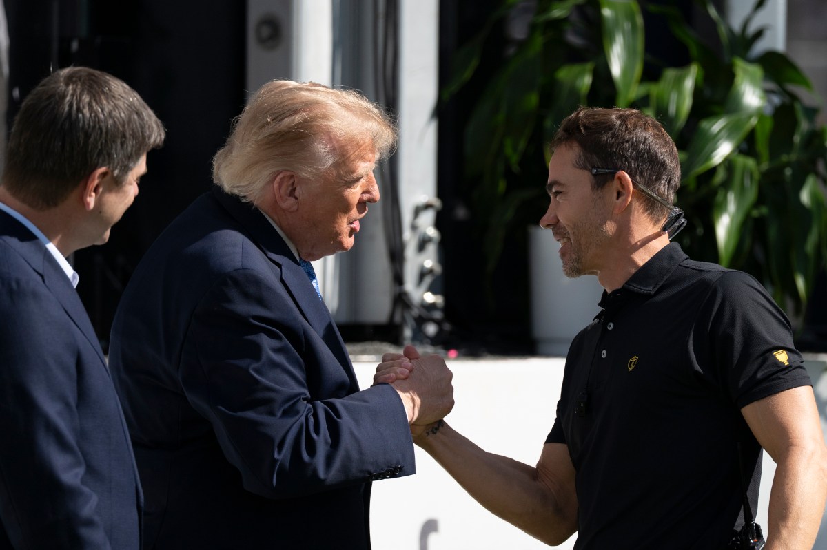 President Donald J. Trump attends the President’s Cup Official Ceremony on Sunday, September 27, 2026, at Medinah Country Club in Medinah, Illinois. (Official White House photo by Joyce N. Boghosian)