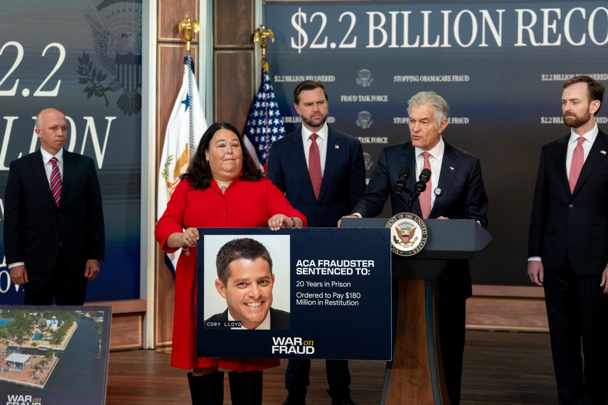 Vice President JD Vance holds a press conference on fraud, Tuesday, September 22, 2026, in the South Court Auditorium of the Eisenhower Executive Office Building at the White House. (Official White House Photo by Emily J. Higgins)