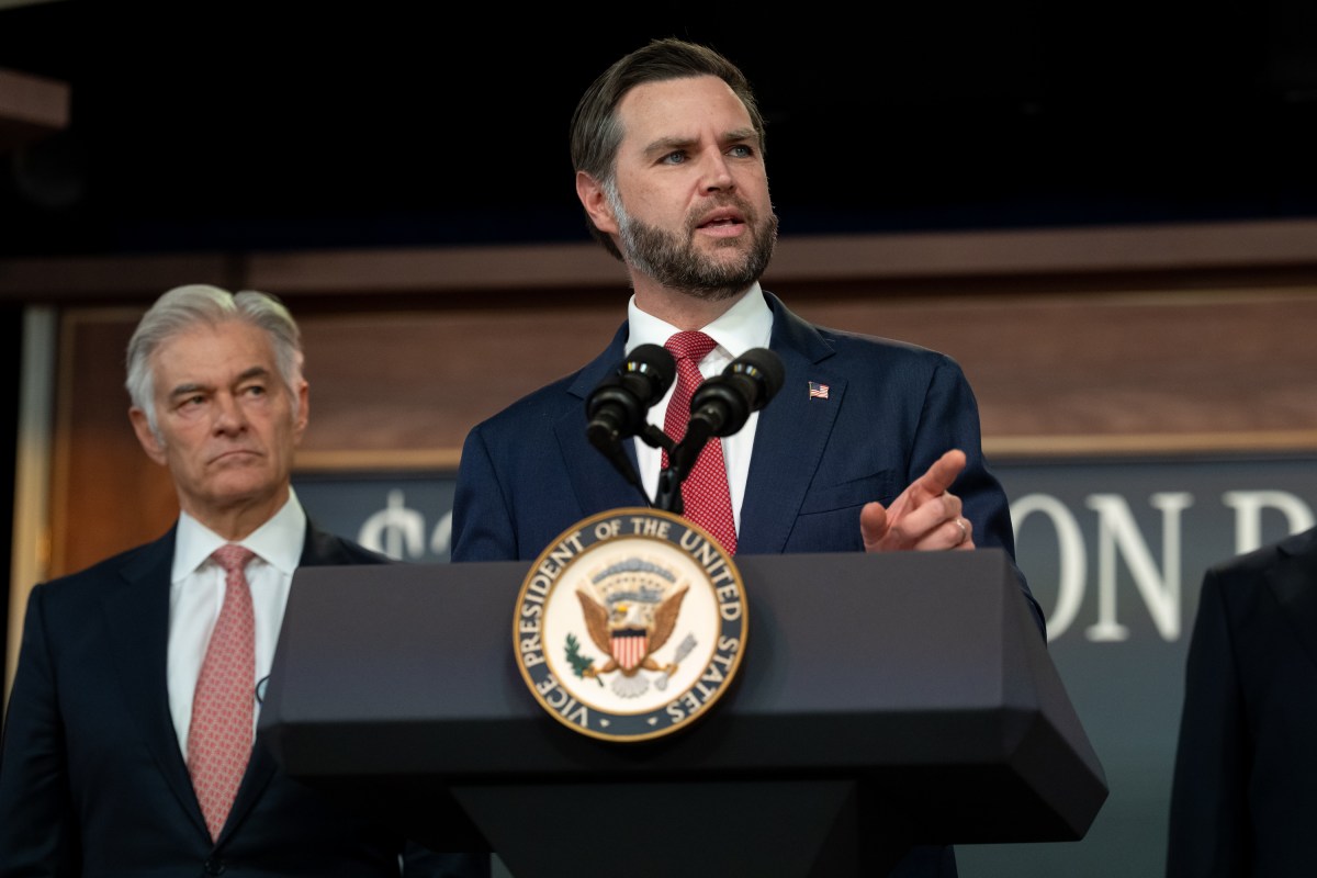 Vice President JD Vance holds a press conference on fraud, Tuesday, September 22, 2026, in the South Court Auditorium of the Eisenhower Executive Office Building at the White House. (Official White House Photo by Emily J. Higgins)