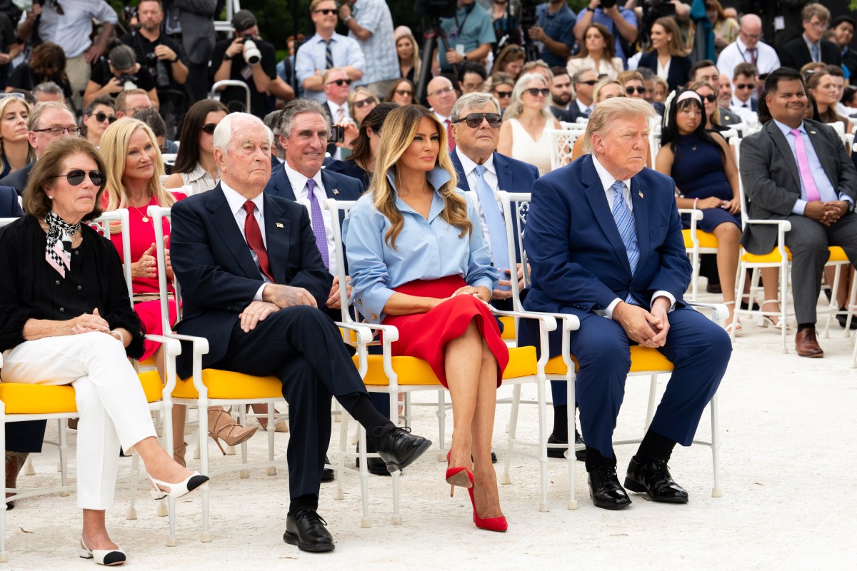 First Lady Melania Trump participates in A Celebration of IndyCar’s Commitment to Fostering the Future event, Thursday, August 20, 2026, in the Rose Garden of the White House. (Official White House Photo by Andrea Hanks)
