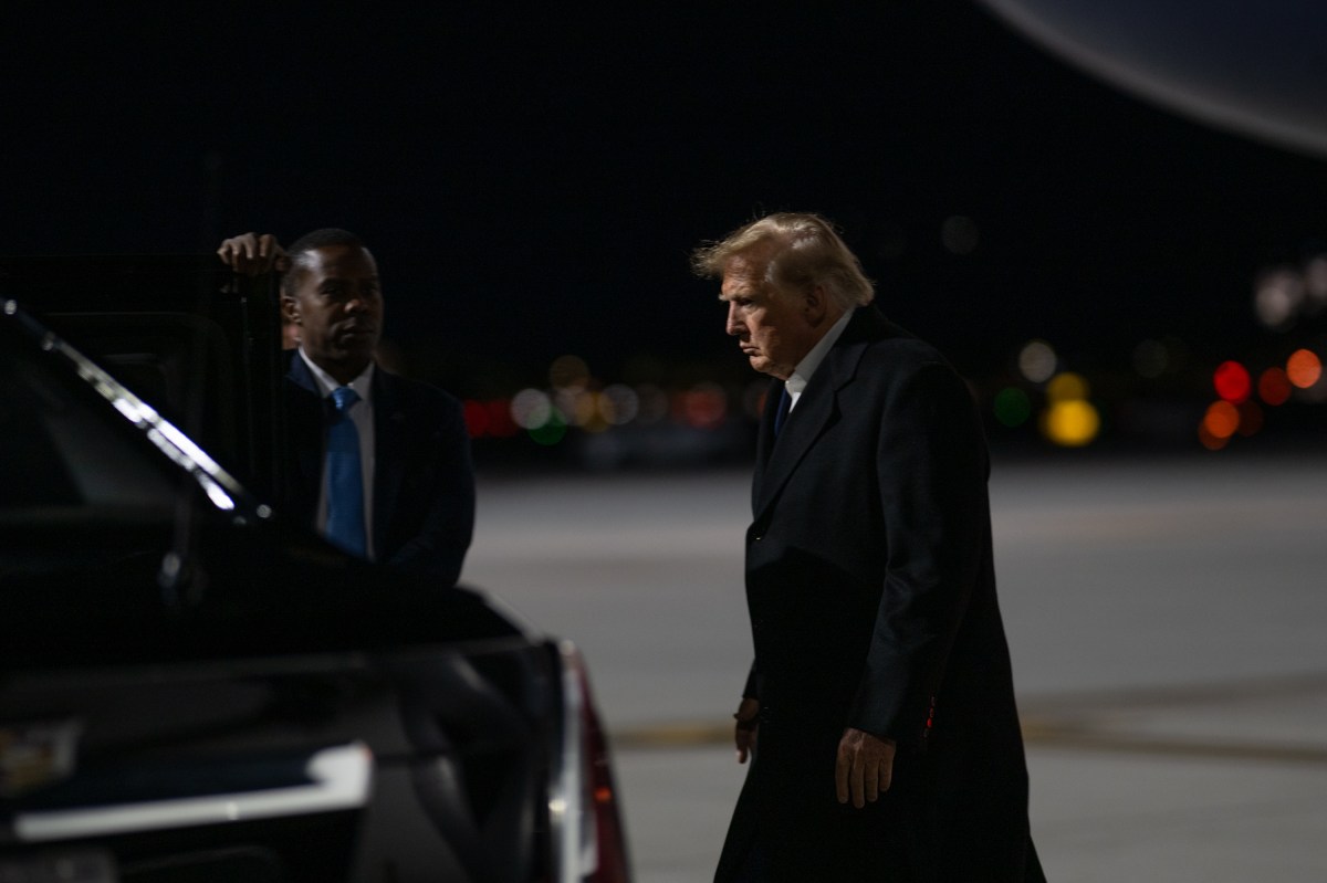 President Donald J. Trump departs Harry Reid International Airport in Las Vegas, Nevada, Tuesday, October 13, 2026, en route Trump International Hotel Las Vegas.  (Official White House Photo by Molly Riley)