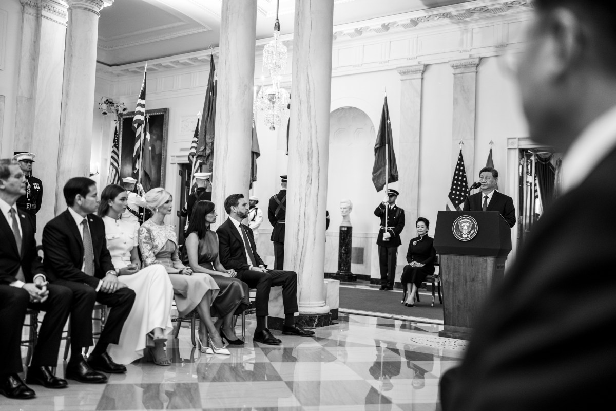 President Xi Jinping of China delivers remarks during a State Arrival ceremony in his honor on the State Floor of the White House, Thursday, September 24, 2026. (Official White House Photo by Daniel Torok