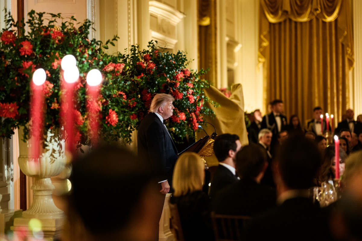 President Donald J. Trump and First Lady Melania Trump host a State Dinner for President Xi Jinping of China and First Lady Peng Liyuan, Thursday, September 24, 2026, in the East Room of the White House. (Official White House Photo by Molly Riley)