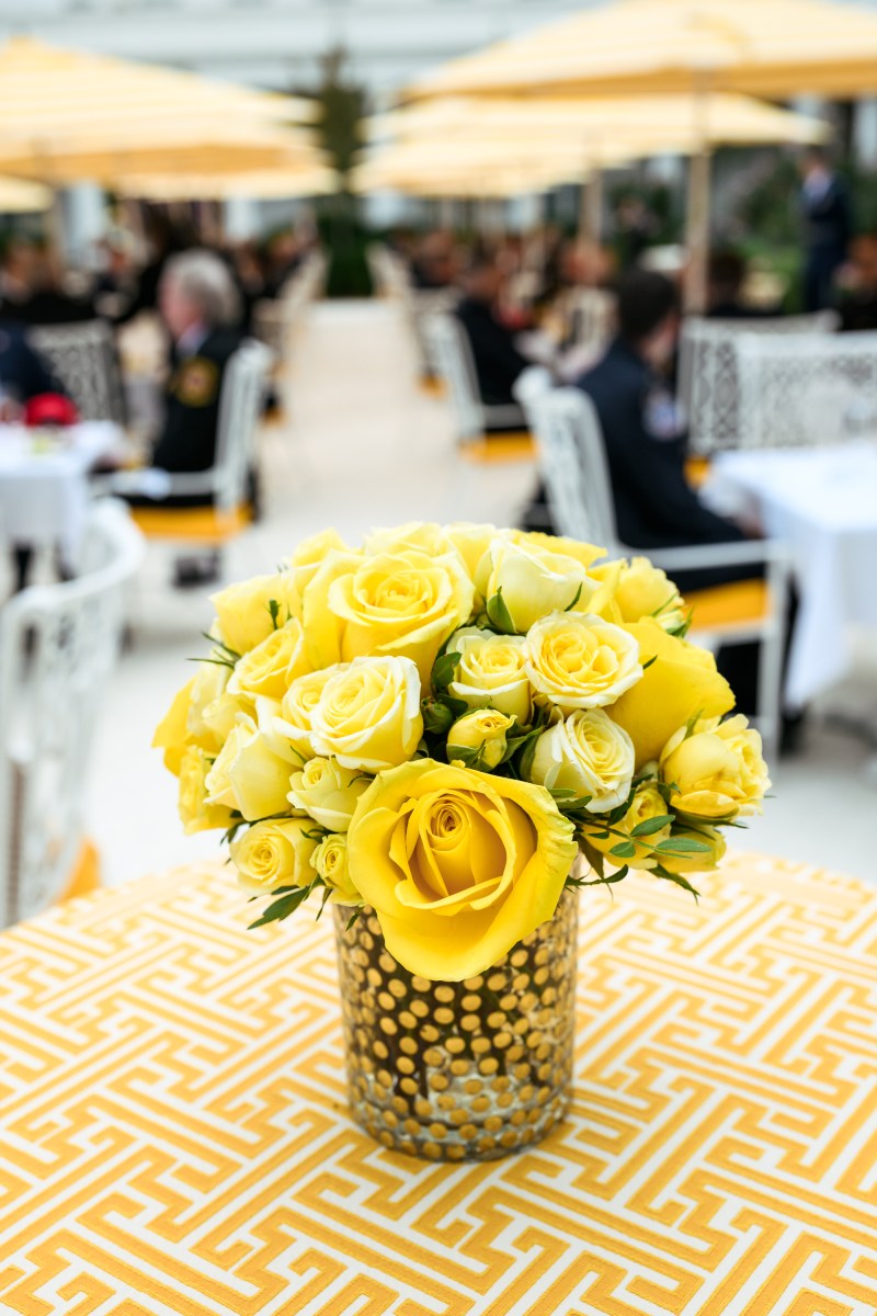President Donald J. Trump attends a Rose Garden Lunch for first responders Thursday, October 15, 2026. (Official White House Photo by Joyce N. Boghosian)