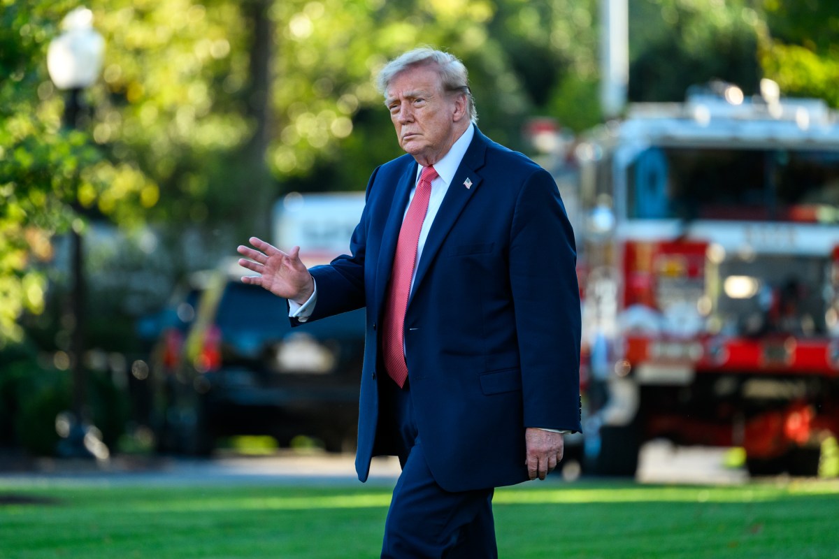 President Donald J. Trump boards Marine One on the South Lawn of the White House, Tuesday, October 20, 2026, en route Joint Base Andrews for a campaign trip to Greenville, North Carolina. (Official White House Photo by Joyce N. Boghosian)