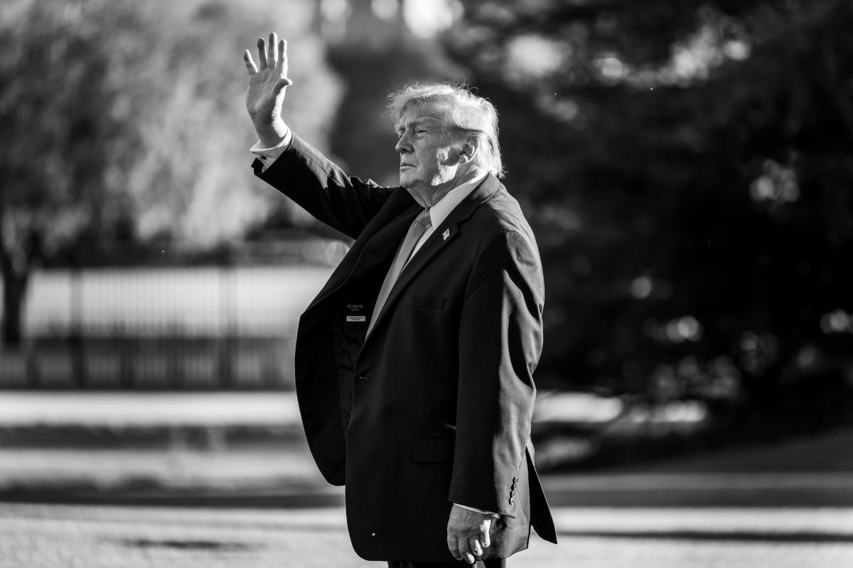 President Donald J. Trump boards Marine One on the South Lawn of the White House, Tuesday, October 20, 2026, en route Joint Base Andrews for a campaign trip to Greenville, North Carolina. (Official White House Photo by Joyce N. Boghosian)