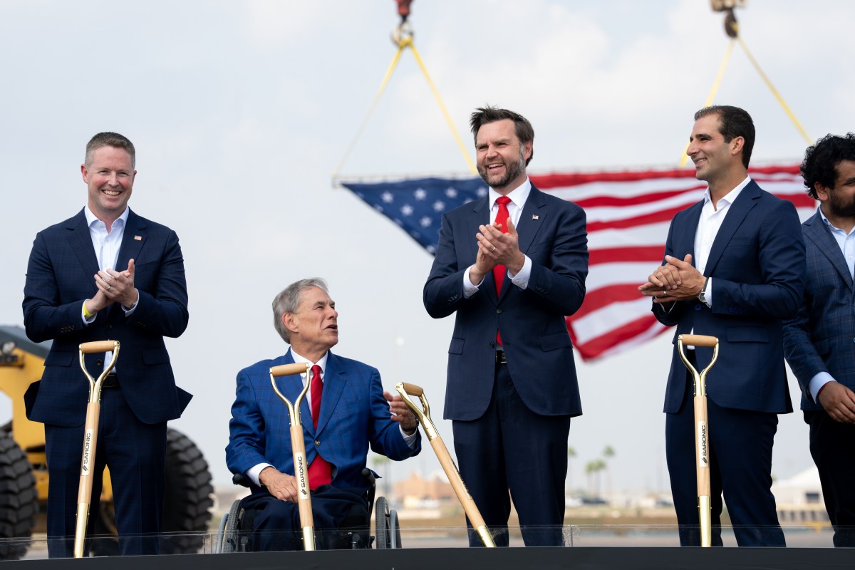 Vice President JD Vance participates in Saronic Groundbreaking Ceremony at Saronic Technologies Port Alpha, Wednesday, September 30, 2026 in Brownsville, Texas. (Official White House Photo by Emily J. Higgins)