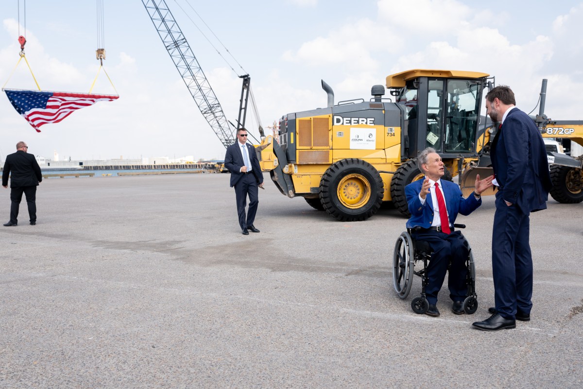 Vice President JD Vance participates in Saronic Groundbreaking Ceremony at Saronic Technologies Port Alpha, Wednesday, September 30, 2026 in Brownsville, Texas. (Official White House Photo by Emily J. Higgins)