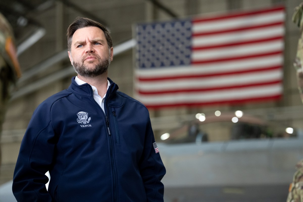 Vice President JD Vance attends a U.S. military capabilities showcase at Elmendorf Air Force Base in Anchorage, Alaska for a military engagement, Tuesday, October 6, 2026. (Official White House Photo by Emily J. Higgins)